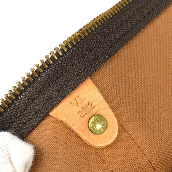 Louis Vuitton Travel Bag Keepall Bandouliere 55 Brown Monogram. - Picture 8 of 8
